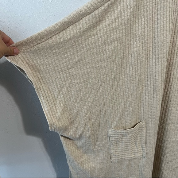 Heyson waffle knit tan lagenlook tunic size 2xl - Picture 8 of 8